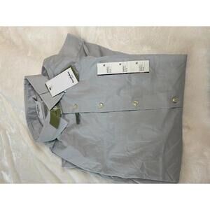 Goodfellow & Co Men's Standard Fit Stretch Dress Shirt XL Gray